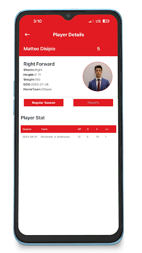North American Hockey League Screen 2