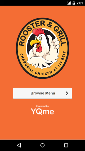 Android application Rooster & Grill screenshort