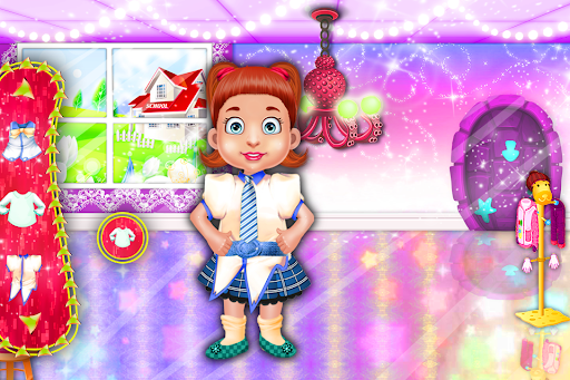 Android application School Girls Dress Tailor Shop screenshort
