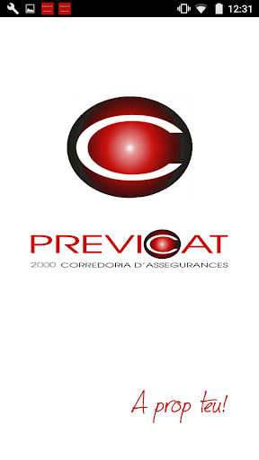 Android application Previcat screenshort