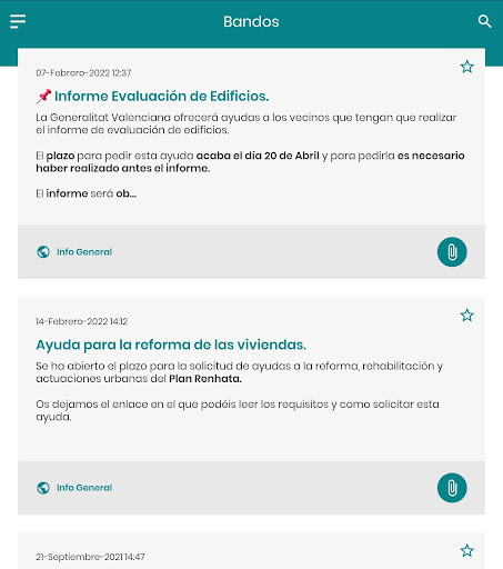 Vall de Almonacid Informa Screen 2