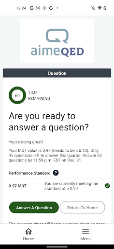 aimeQED Screen 2