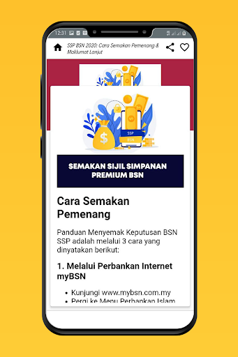 Updated Semakan Ssp Bsn Pc Android App Download 2021