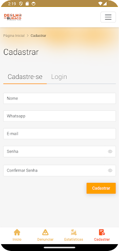 De Olho no Buraco RB Screen 2