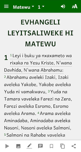 Xichangana Bible Screen 2