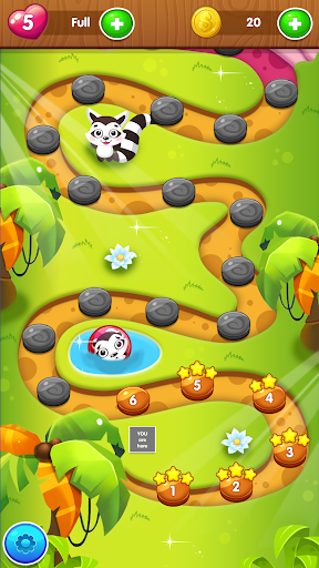 Android application Raccoon Bubble Shooter screenshort