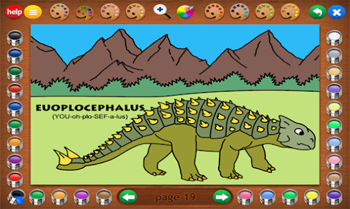 Coloring Book 2: Dinosaurs