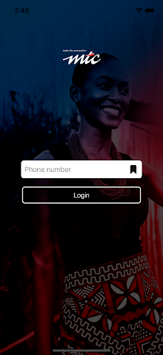 Android application MyMTC Namibia screenshort