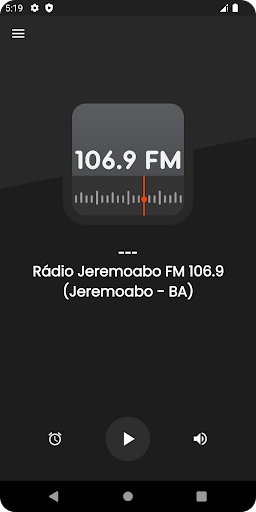 Android application Rádio Jeremoabo FM 106.9 screenshort