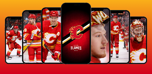 Android application Calgary Flames Wallpapers 4K screenshort