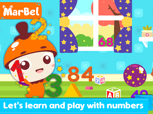 Screenshot of Learn Numbers with Marbel