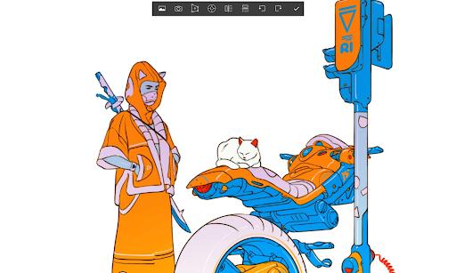 Screenshot Sketchbook