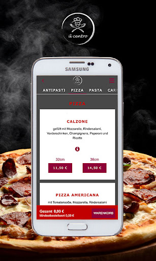 Android application il centro screenshort