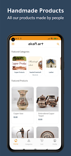 AKAFI.ART | Handmade Products Screen 2