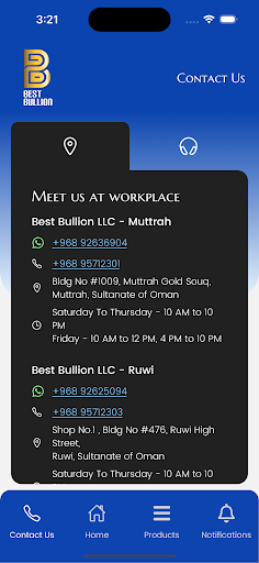 Best Bullion: Oman Screen 3