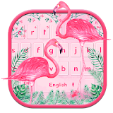 Pink Flamingo Anime Keyboard icon