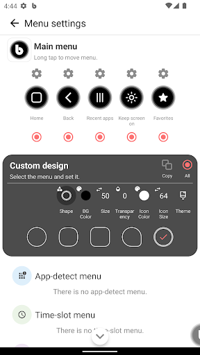 Button - Assistive Touch Tool Screen 2