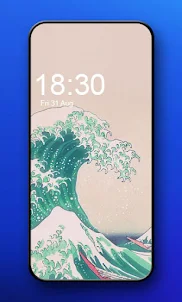 Sea wave wallpaper