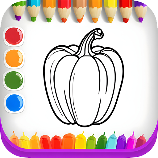 Fruits And Vegetables Coloring