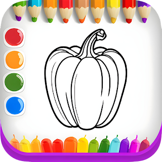 Fruits And Vegetables Coloring apk