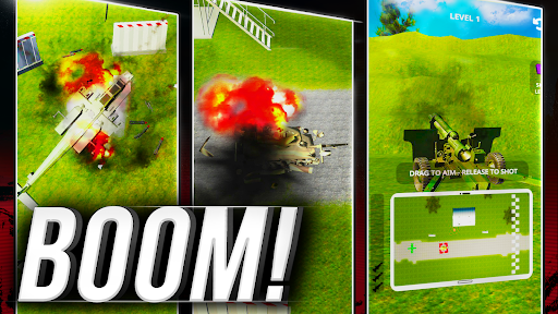 Modern Cannon Attack Strike 3D