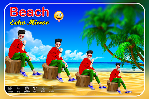 Android application Echo Mirror - Magic Best Beach screenshort