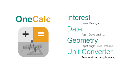 OneCalc+ All-in-one Calculator Screenshot