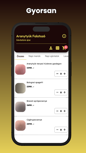 Aranytyúk falatozó Screen 2