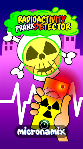 Android application Radioactivity Prank Detector screenshort