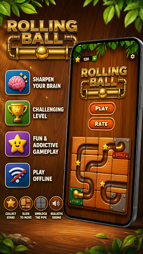 Rolling Ball: Pipe Puzzle screenshot