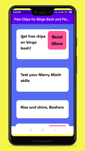 Free Bingo Bash Chips Today
