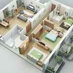 Cover Image of Herunterladen 3D House Design  APK