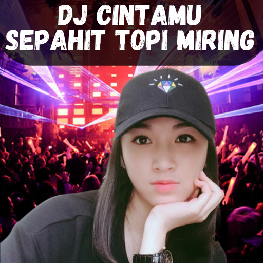DJ Cintamu Sepahit Topi Miring logo