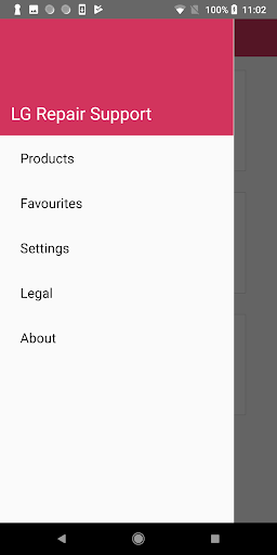LG SAE Support Tool Screen 2