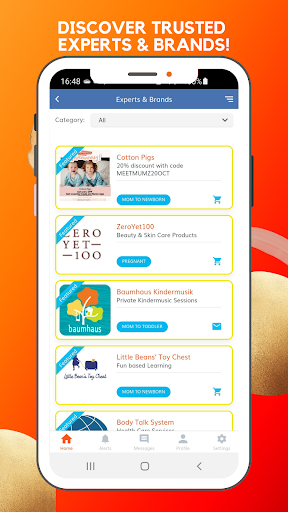 MeetMumz Screen 3