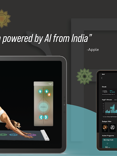 Screenshot of YogiFi: Smart Yoga Trainer