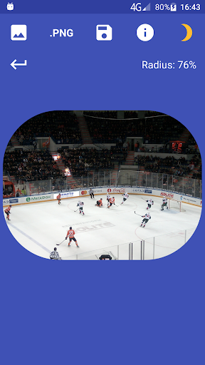 Screenshot of Rounding picture corners