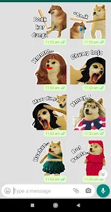 Cheems Doge WhatsApp Stickers