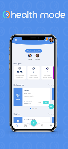 Android application Health Mode screenshort