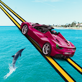 99% Sky Car Racing - Impossible Track Drive Stunt icon
