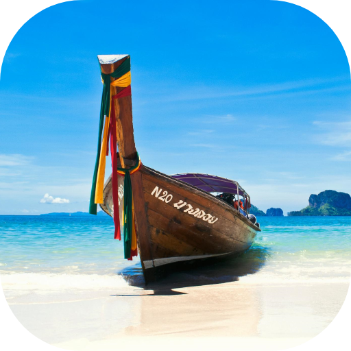 Thai boats live wallpaper logo