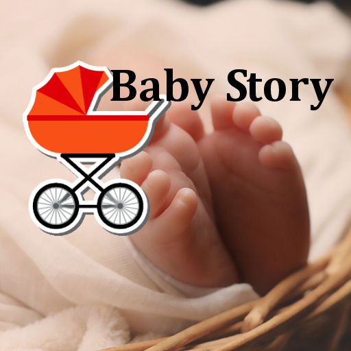 Baby story Template and editor logo