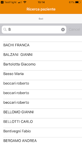 Android application UNO Segreteria Digitale screenshort