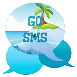 GO SMS - Beach Whale icon