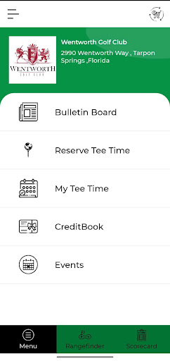 Android application Wentworth Golf Club screenshort