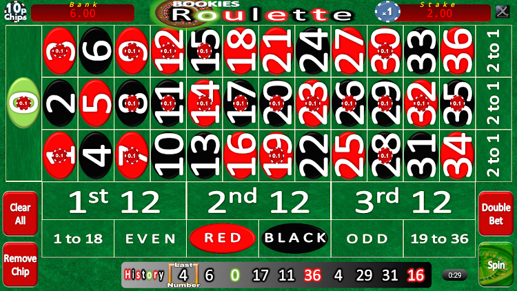 Bookies Roulette Simulation - 2.0 - (Android)