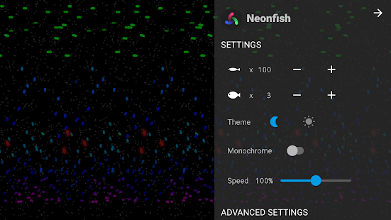Neonfish - Moving Stereogram