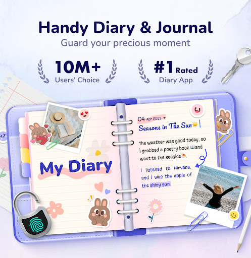 Android application Daily Diary: My Journal Diary screenshort