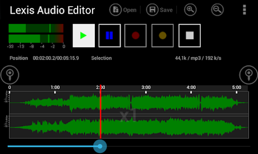 Lexis Audio Editor MOD APK (Mở Khóa Đầy Đủ) 3