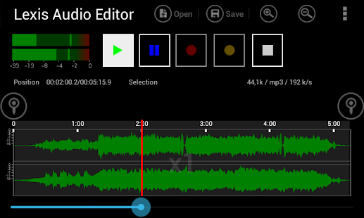 Lexis Audio Editor Varies with device screenshots 3